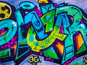 Grafitti. Good design energizes